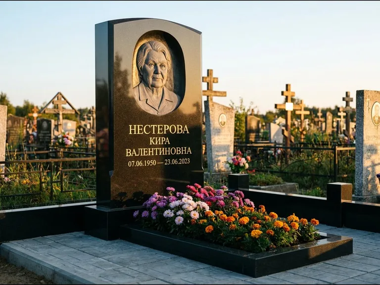 Памятник с барельефом — выполненная работа 12 в Якутске