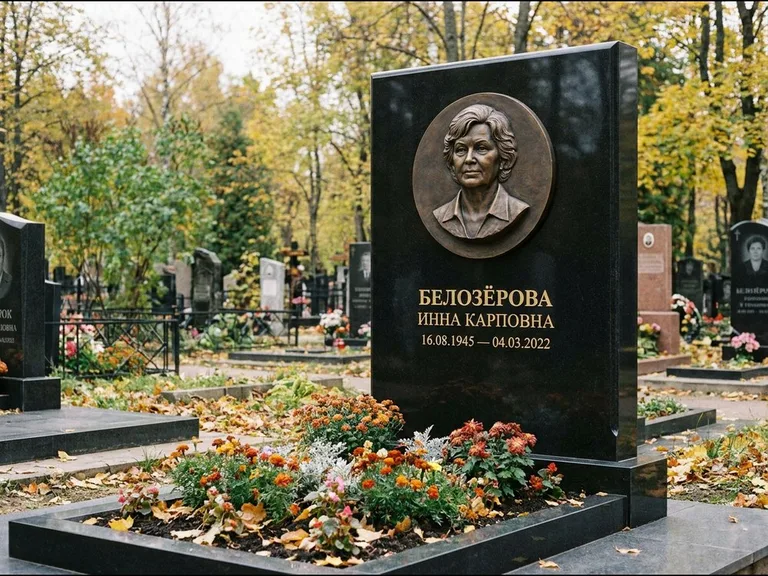 Памятник с барельефом — выполненная работа 14 в Якутске