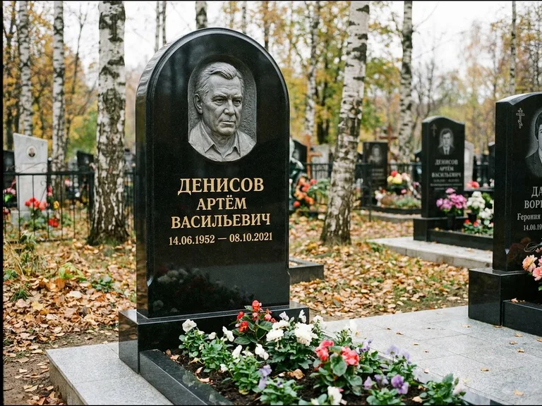 Памятник с барельефом — выполненная работа 17 в Якутске