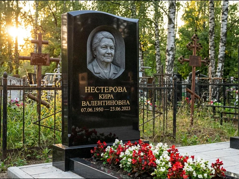 Памятник с барельефом — выполненная работа 24 в Якутске