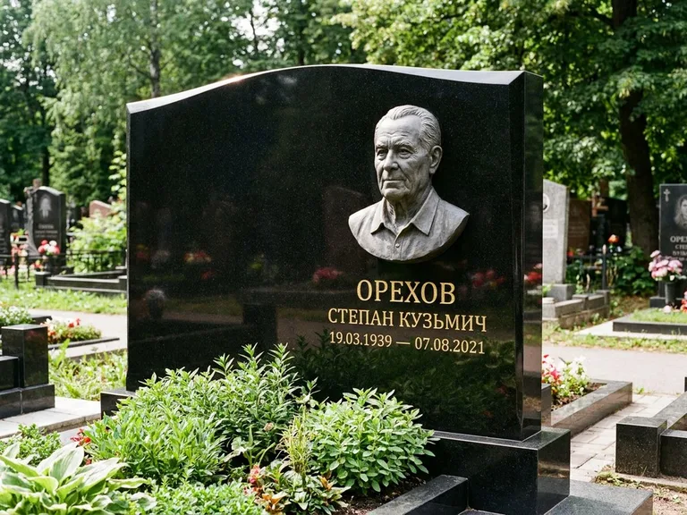 Памятник с барельефом — выполненная работа 25 в Якутске