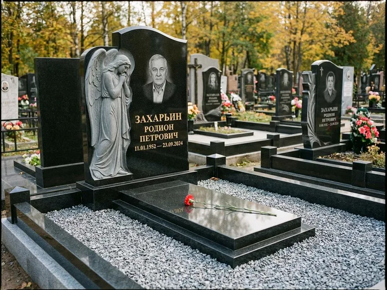 Памятник с барельефом — выполненная работа 44 в Якутске