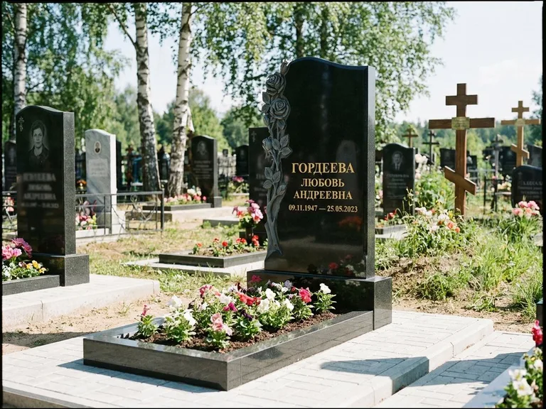 Памятник с барельефом — выполненная работа 4 в Якутске