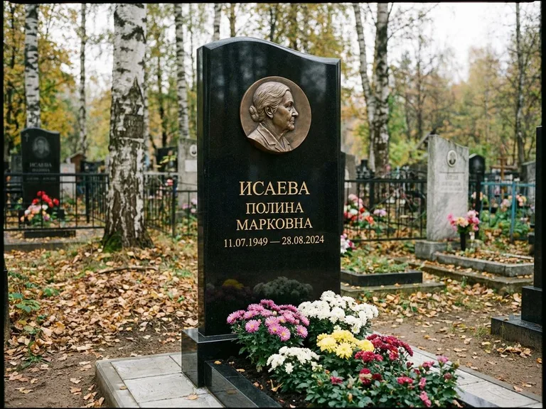 Памятник с барельефом — выполненная работа 8 в Якутске