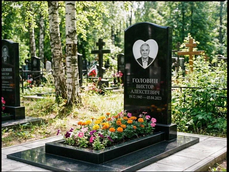 Овальный цветной портрет на керамике в Якутске
