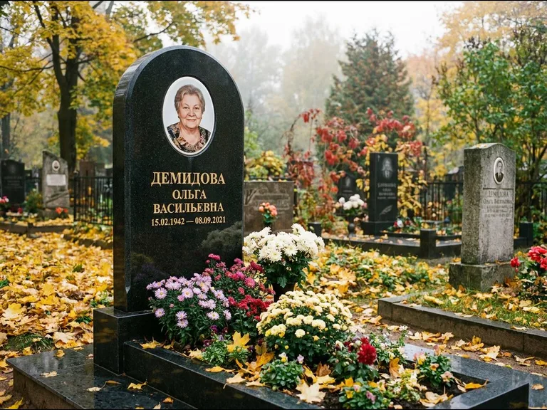 Керамический овал на стеле в Якутске
