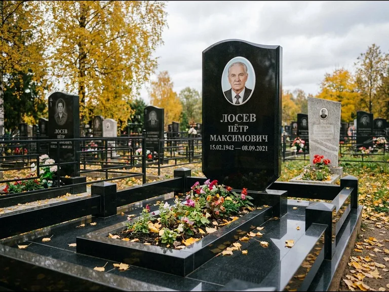 Керамический портрет — работа «Лосев» в Якутске