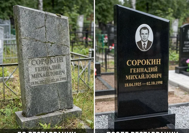 Полная реставрация старого памятника: до и после в Якутске