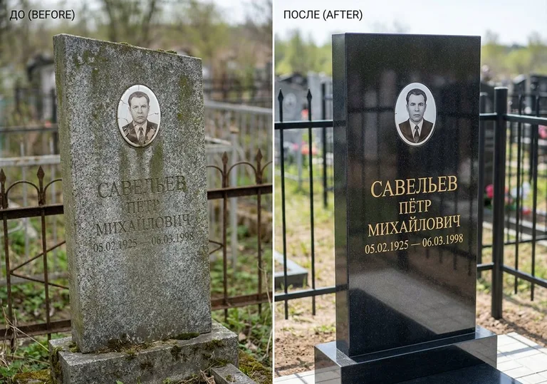 Комплексная реставрация старого памятника: до и после в Якутске