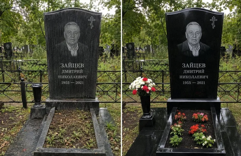 Уборка комплекса со скамьёй и плиткой до и после в Якутске